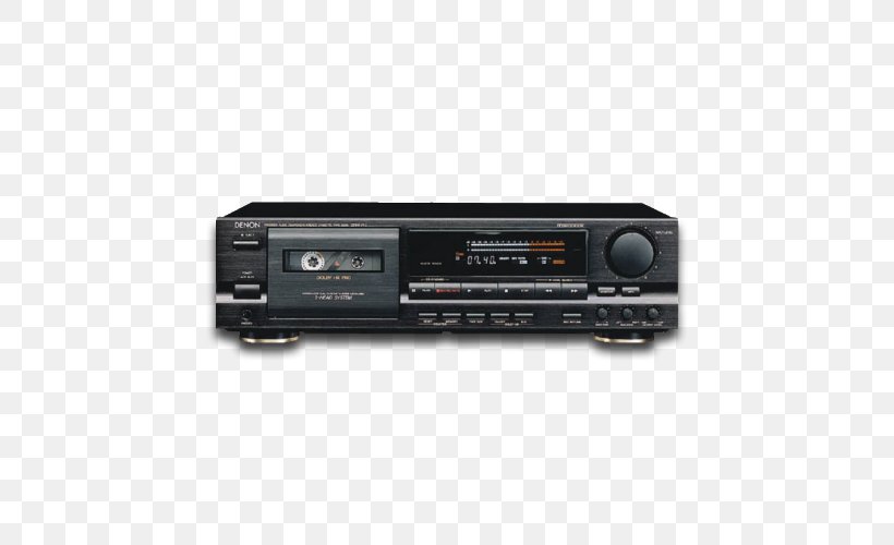 Cassette Deck Radio Receiver Compact Cassette Audio, PNG, 500x500px, Cassette Deck, Audio, Audio Power Amplifier, Audio Receiver, Compact Cassette Download Free