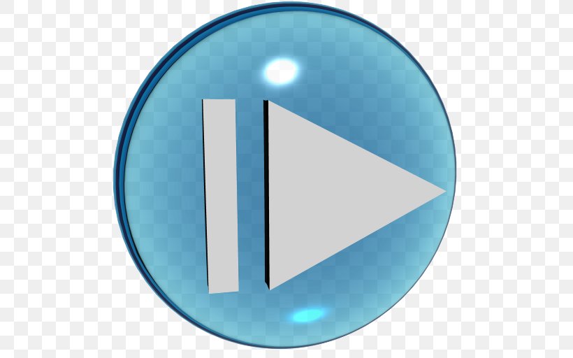 Pause Button, PNG, 512x512px, Digital Image, Aqua, Azure, Blue, Display Resolution Download Free