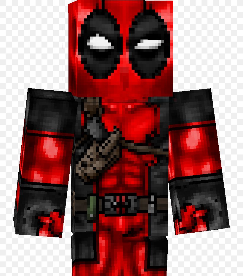 Minecraft: Pocket Edition Deadpool Theme Mojang, PNG, 731x929px, Minecraft, Deadpool, Fictional Character, Game, Markus Persson Download Free