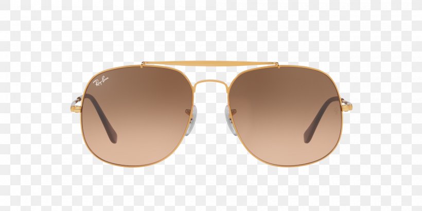Ray-Ban General Ray-Ban Round Double Bridge Sunglasses Shopping, PNG, 2000x1000px, Rayban General, Beige, Brown, Caramel Color, Clothing Accessories Download Free