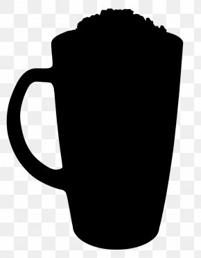 M Product - Coffee Cup Mug Black & White PNG
