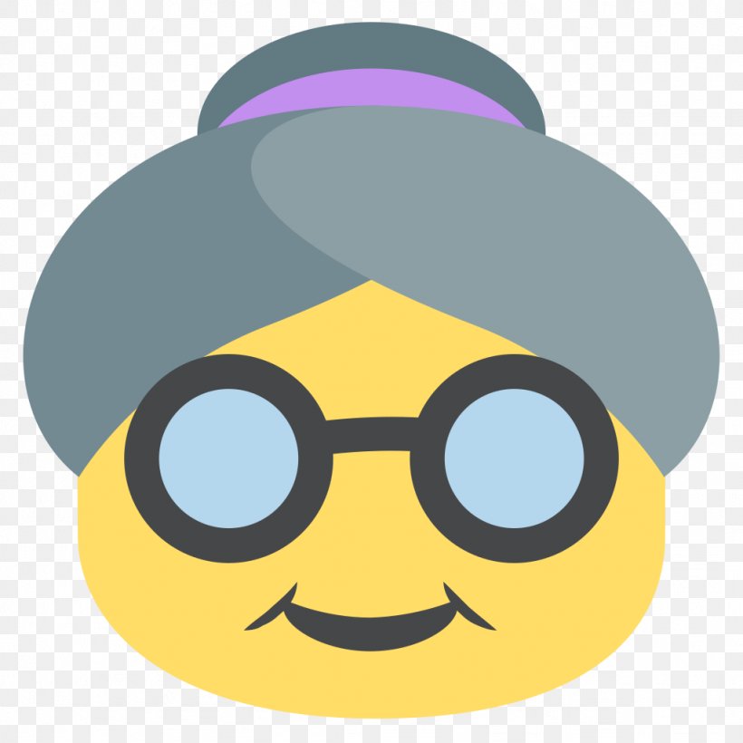Emoji Old Age Meaning Grandparent Message, PNG, 1024x1024px, Emoji, Cartoon, Email, Emoji Movie, Emoticon Download Free