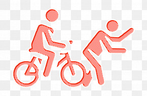 Accident Icon Bike Icon Insurance Human Pictograms Icon PNG