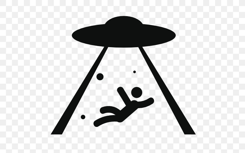 Alien Abduction Unidentified Flying Object Icon, PNG, 512x512px, Alien Abduction, Black And White, Extraterrestrial Life, Flying Saucer, Free Content Download Free