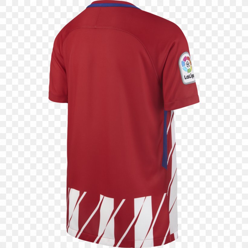 T-shirt Atlético Madrid Tracksuit Sports Fan Jersey, PNG, 1000x1000px, Tshirt, Active Shirt, Atletico Madrid, Clothing, Cycling Jersey Download Free