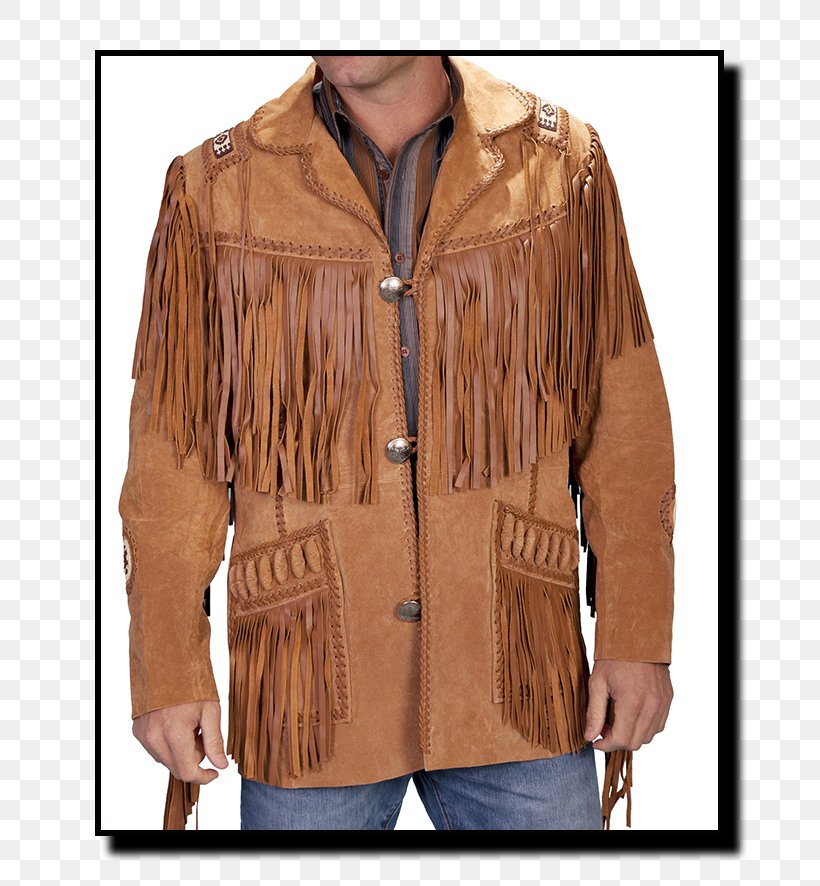 Coat Leather Jacket Western Wear Fringe, PNG, 729x886px, Coat, Blazer, Buckskins, Button, Clothing Download Free