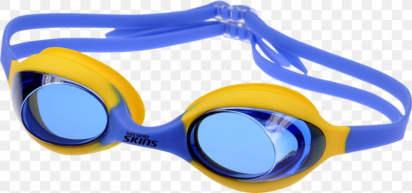 Goggles Glasses Blue Swimming Plastic, PNG, 2279x1069px, Goggles, Antifog, Aqua, Blue, Cobalt Blue Download Free