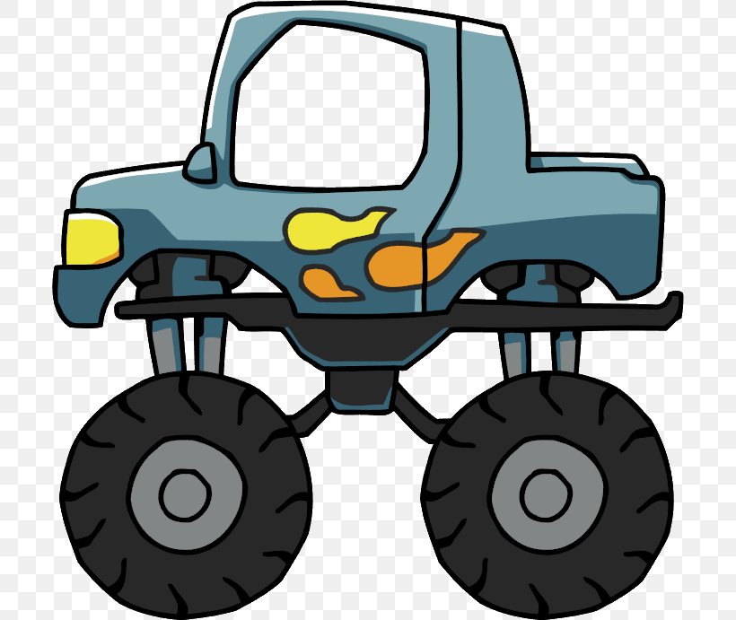 Car Scribblenauts Unlimited Scribblenauts Remix Super Scribblenauts, PNG, 704x691px, Car, Automotive Design, Mode Of Transport, Monster, Monster Truck Download Free