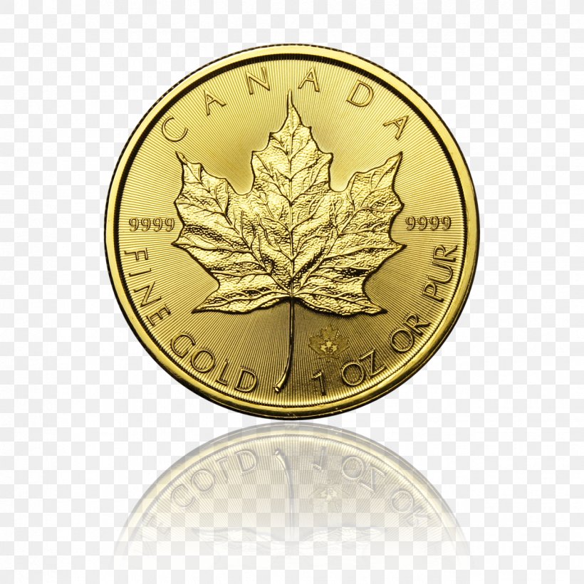 Gold Coin Canadian Gold Maple Leaf Canada, PNG, 1276x1276px, Coin, Britannia, Bullion Coin, Canada, Canadian Gold Maple Leaf Download Free