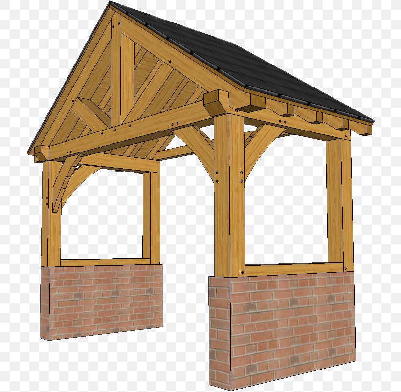 Shed Porch Timber Framing Roof Post Oak, PNG, 714x802px, Shed, Canopy, Framing, Hut, Lumber Download Free