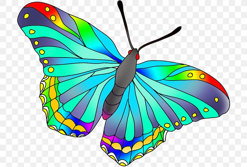 Butterfly Drawing Clip Art, PNG, 709x554px, Butterfly, Blog, Brush Footed Butterfly, Color, Colored Pencil Download Free
