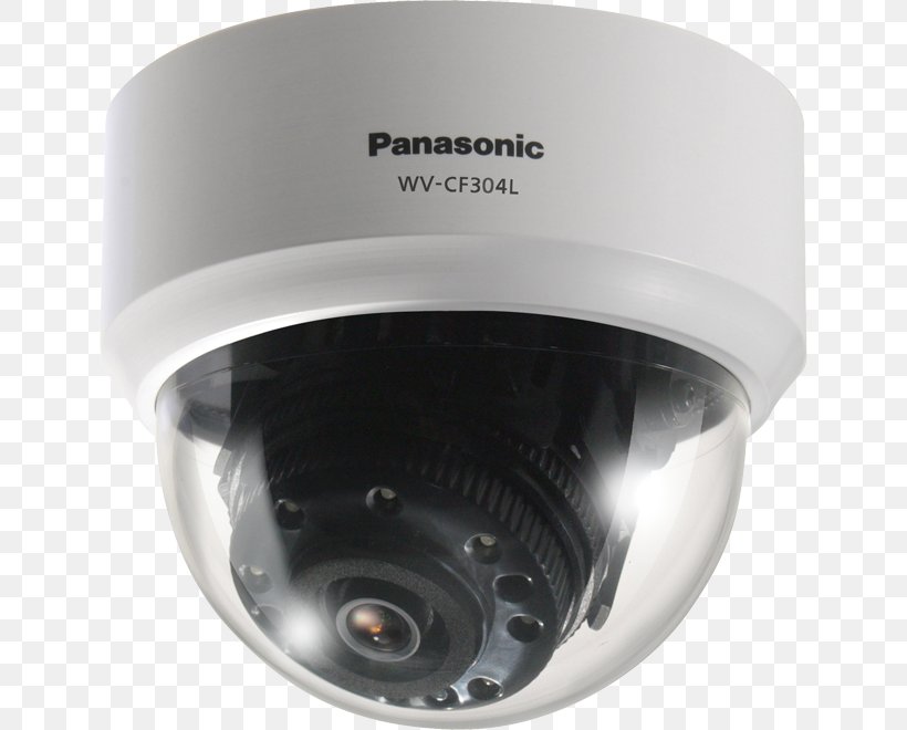 Panasonic WV-CF304LE Surveillance Camera, PNG, 640x660px, Panasonic, Analog Signal, Analog Television, Camera, Camera Lens Download Free
