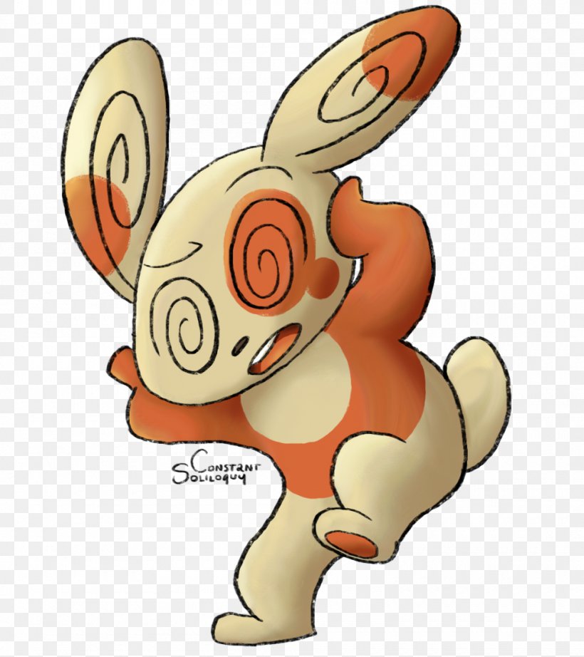 Rabbit Spinda Pokémon Universe Pokémon Ultra Sun And Ultra Moon, PNG, 1000x1125px, Watercolor, Cartoon, Flower, Frame, Heart Download Free