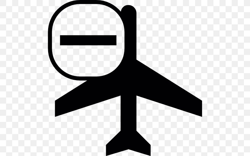 Airplane Check Mark Download, PNG, 512x512px, Airplane, Black And White, Check Mark, Sign, Symbol Download Free