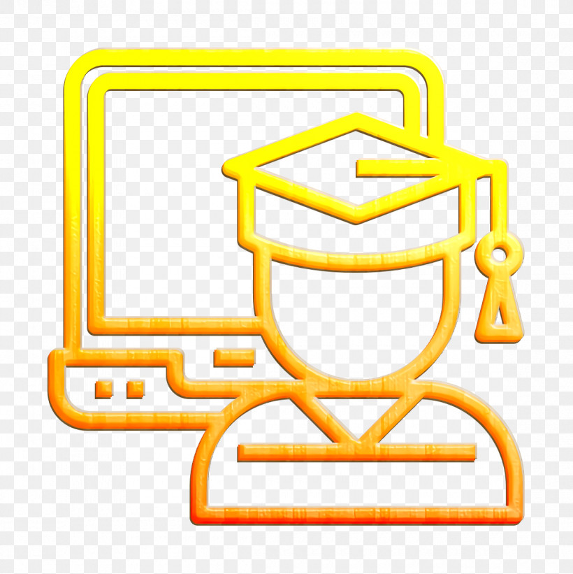 Book And Learning Icon Student Icon Graduate Icon, PNG, 1160x1162px, Book And Learning Icon, Graduate Icon, Line, Student Icon, Yellow Download Free