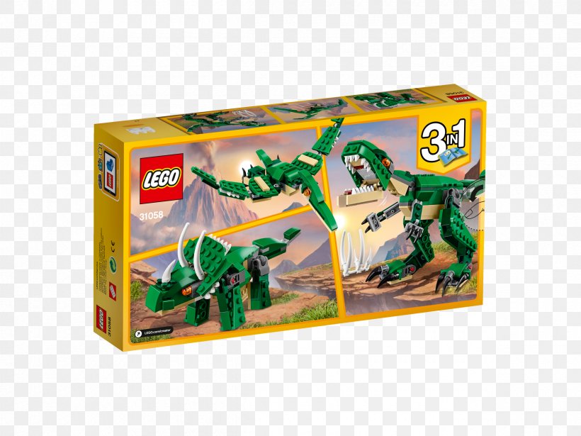 LEGO 31058 Creator Mighty Dinosaurs Triceratops Hamleys Lego Creator Toy, PNG, 2400x1800px, Lego 31058 Creator Mighty Dinosaurs, Dinosaur, Hamleys, Lego, Lego Creator Download Free