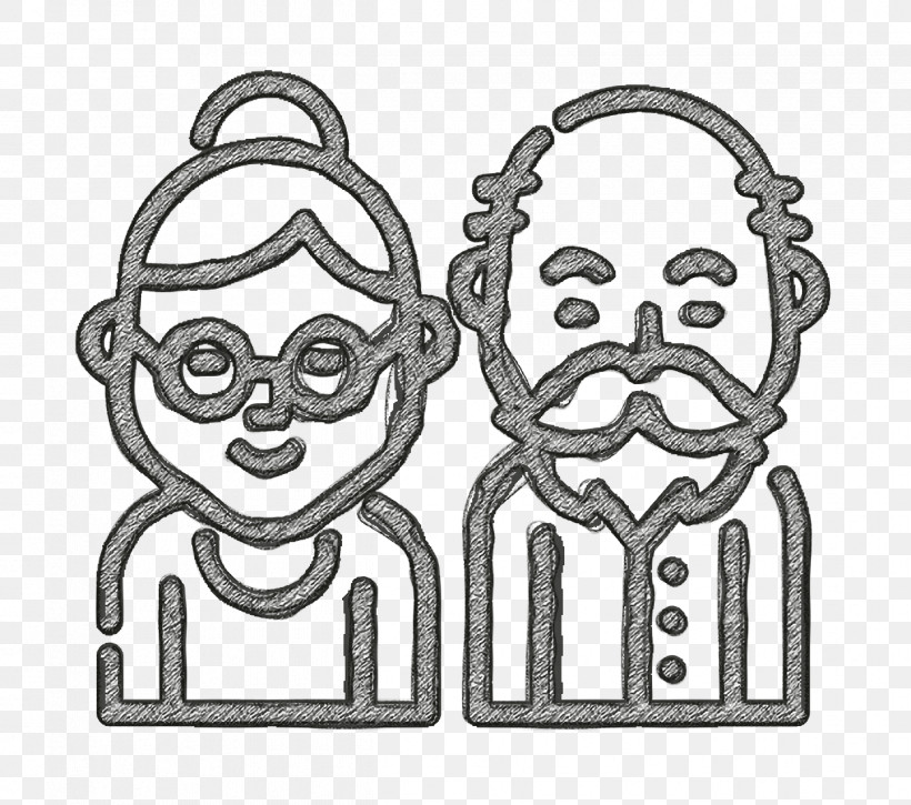 Family Icon Grandparents Icon, PNG, 1246x1102px, Family Icon, Family, Grandparent, Grandparents Icon, National Grandparents Day Download Free