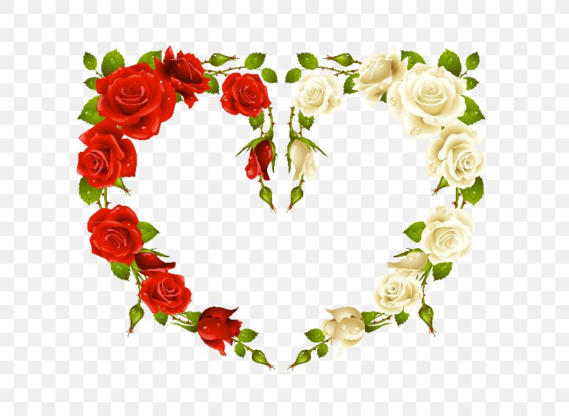 Rose Heart Picture Frames Stock Photography, PNG, 600x600px, Rose, Artificial Flower, Cut Flowers, Decor, Floral Design Download Free