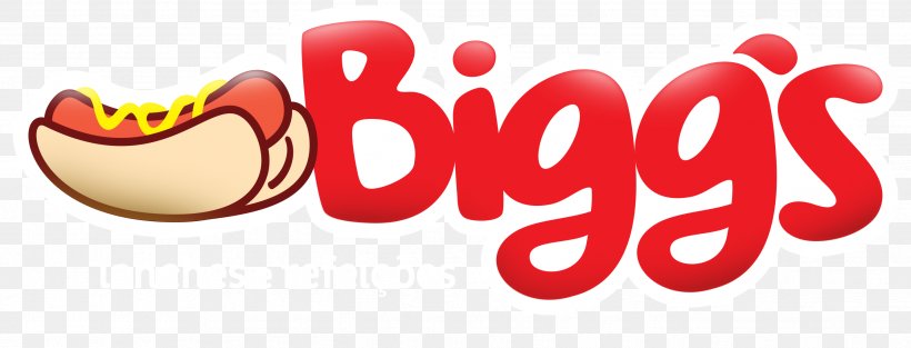 Bigg's Lanches Merienda Logo Restaurant Hot Dog, PNG, 2682x1027px, Merienda, Brand, Hot Dog, Logo, Londrina Download Free