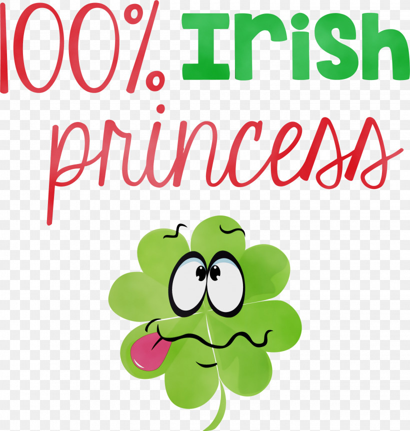 Shamrock, PNG, 2853x3000px, Irish Princess, Cartoon, Fruit, Green, Happiness Download Free