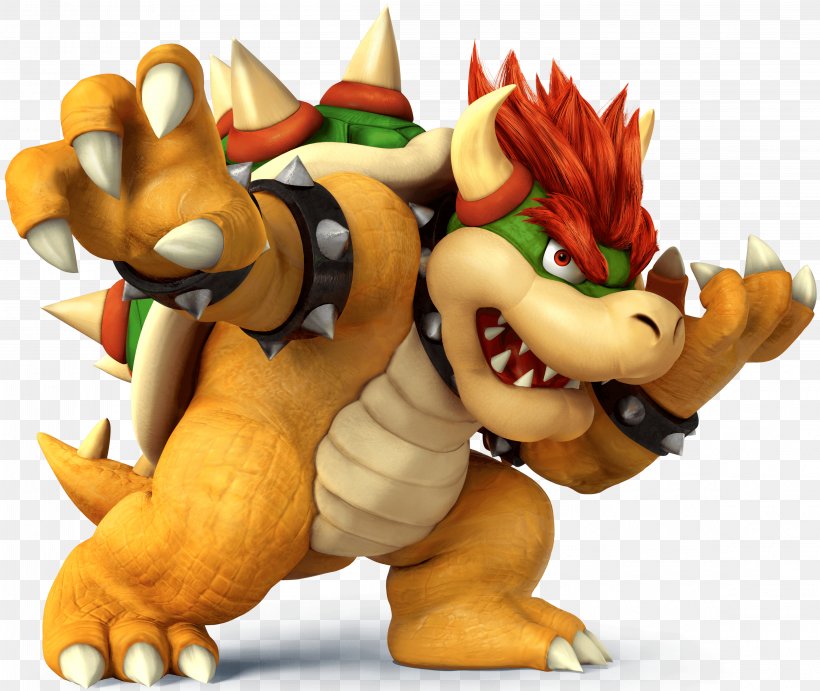 Super Smash Bros. For Nintendo 3DS And Wii U Super Smash Bros. Brawl Bowser Super Mario Bros. Super Smash Bros. Melee, PNG, 4615x3889px, Super Smash Bros Brawl, Bowser, Carnivoran, Fictional Character, Figurine Download Free