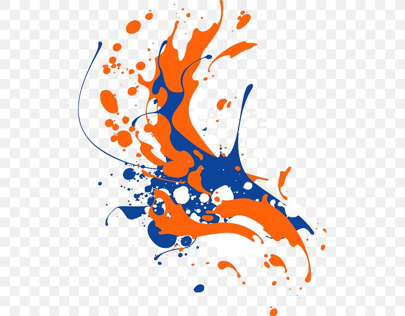 Watercolor Painting Orange Clip Art, PNG, 503x640px, Paint, Area, Art, Artwork, Blue Download Free