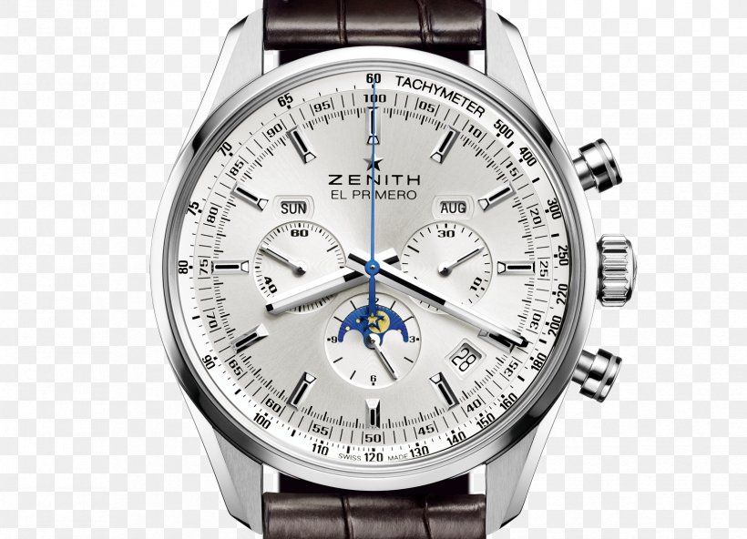 Zenith Watch Chronograph Clock Patek Philippe & Co., PNG, 1654x1196px, Zenith, Blancpain, Brand, Chronograph, Clock Download Free