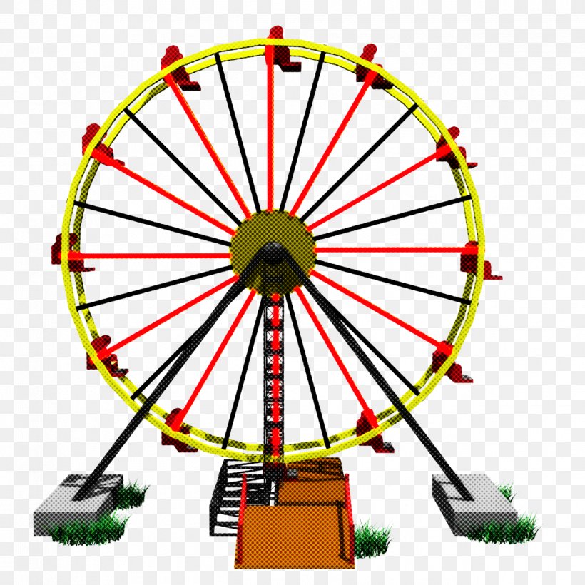 Ferris Wheel Tourist Attraction Line Wheel Recreation, PNG, 1248x1248px, Ferris Wheel, Amusement Park, Amusement Ride, Auto Part, Recreation Download Free