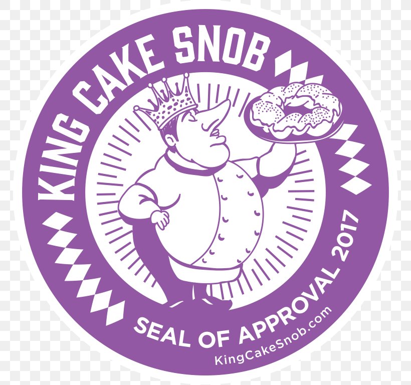 King Cake Praline Bread Pudding Bakery, PNG, 768x768px, King Cake, Area, Badge, Bakery, Baking Download Free