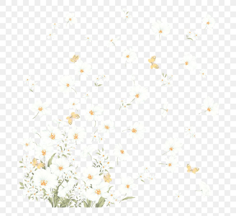 White Flower Wallpaper, PNG, 750x750px, White, Art, Branch, Cartoon, Color  Download Free