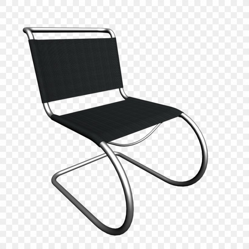 Barcelona Chair Eames Lounge Chair Barcelona Pavilion Cantilever Chair Knoll, PNG, 1000x1000px, Barcelona Chair, Architect, Barcelona Pavilion, Black, Cantilever Chair Download Free