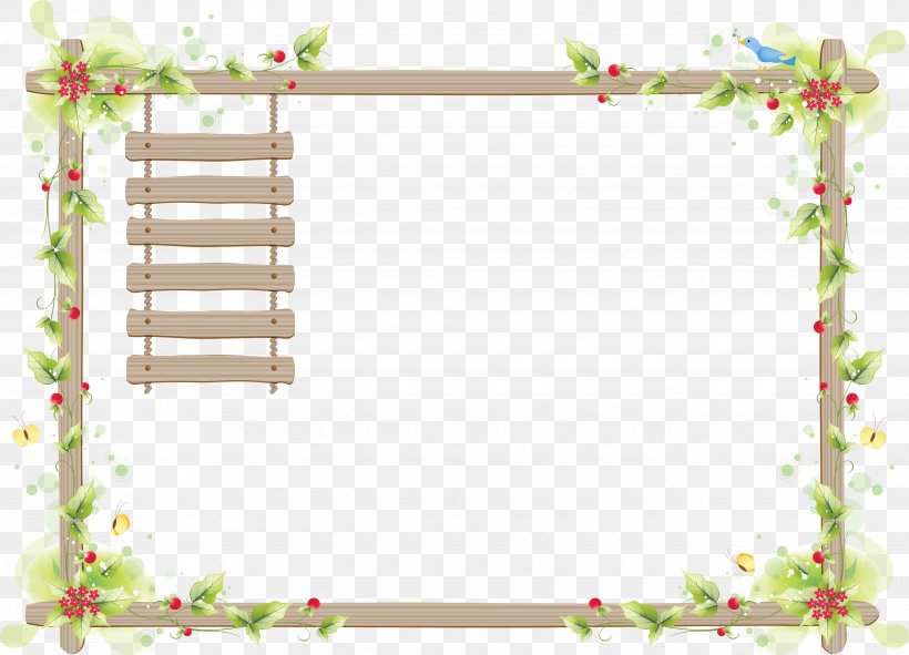 Clip Art Image Picture Frames Borders And Frames, PNG, 4695x3389px, Picture Frames, Border, Borders And Frames, Branch, Cdr Download Free