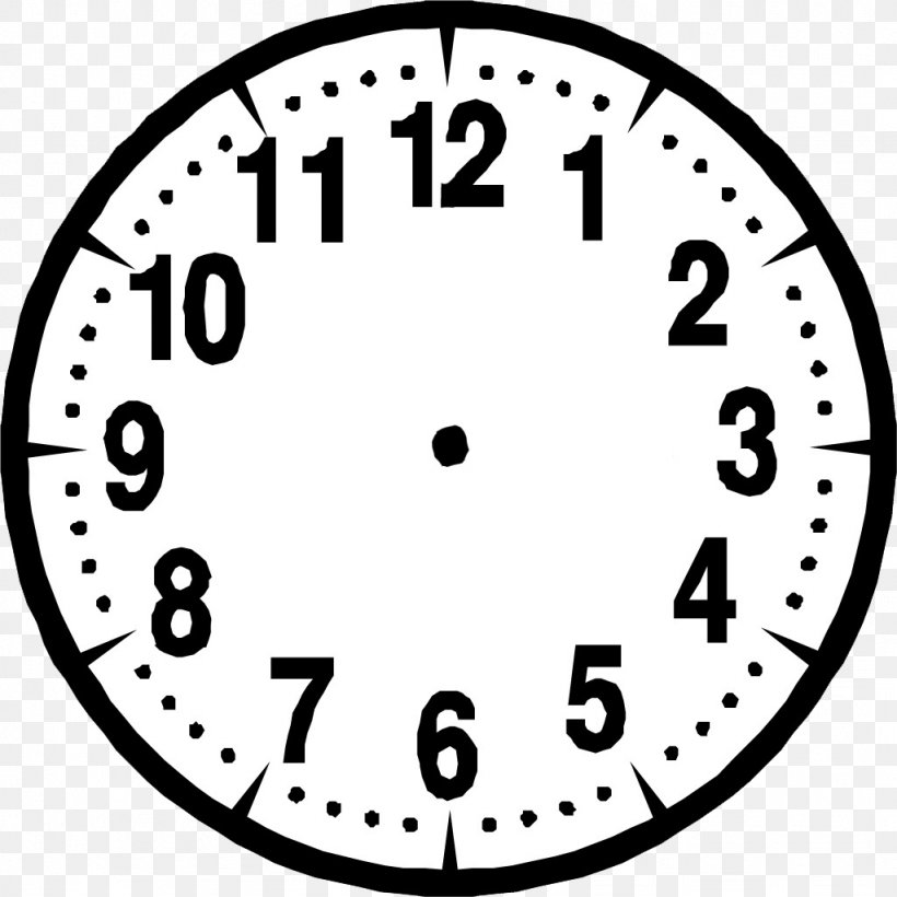 Clock Face Time Clock 24-hour Clock, PNG, 1024x1024px, 24hour Clock, Clock, Alarm Clock, Area, Black And White Download Free