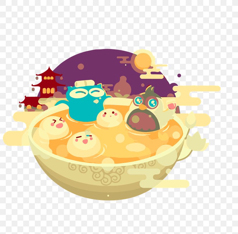 Tangyuan Lantern Festival Illustration Icon Design, PNG, 800x806px, Tangyuan, Animation, Art, Baked Goods, Cake Download Free