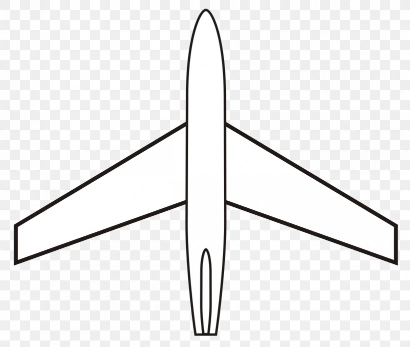 Airplane Flight Swept Wing Aircraft, PNG, 1210x1024px, Airplane, Aircraft, Ala, Area, Black And White Download Free