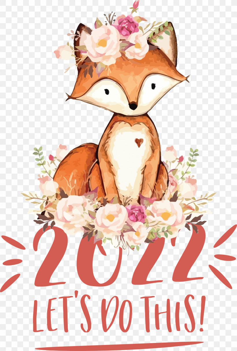 2022 New Year 2022 New Start 2022 Begin, PNG, 2027x3000px, Tshirt, Clothing, Drawing, Fashion, Fox Download Free