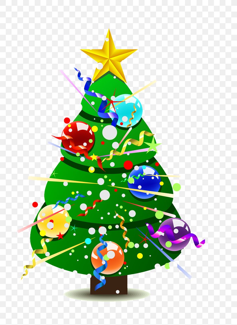 Beautiful Colorful Christmas Trees Decoration Santa Claus, PNG, 800x1122px, Santa Claus, Advent, Christmas, Christmas And Holiday Season, Christmas Decoration Download Free