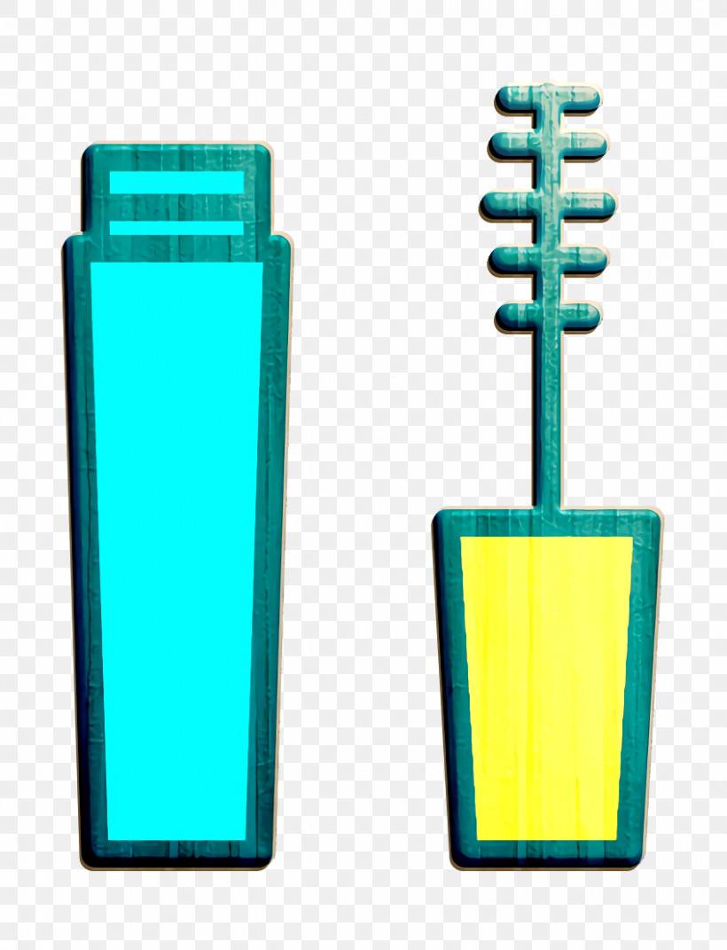 Cosmetic Icon Hairdresser Icon Mascara Icon, PNG, 848x1108px, Cosmetic Icon, Hairdresser Icon, Mascara Icon, Toothbrush, Turquoise Download Free