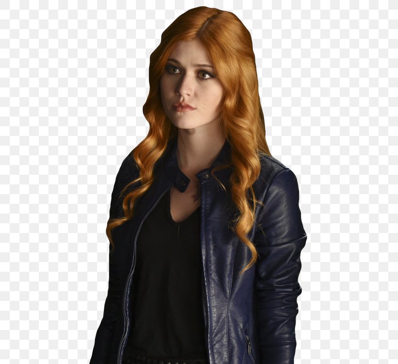 Katherine McNamara Shadowhunters Clary Fray Long-sleeved T-shirt Leather Jacket, PNG, 483x750px, Katherine Mcnamara, Brown Hair, Clary Fray, Clothing, Coat Download Free