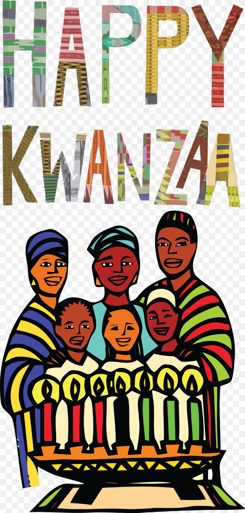 Kwanzaa African, PNG, 1435x3000px, Kwanzaa, African, Cartoon, Christmas Day, Holiday Download Free