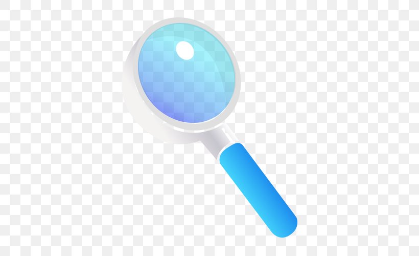 Magnifying Glass Download, PNG, 500x500px, Magnifying Glass, Blue, Button, Cartoon, Convex Download Free