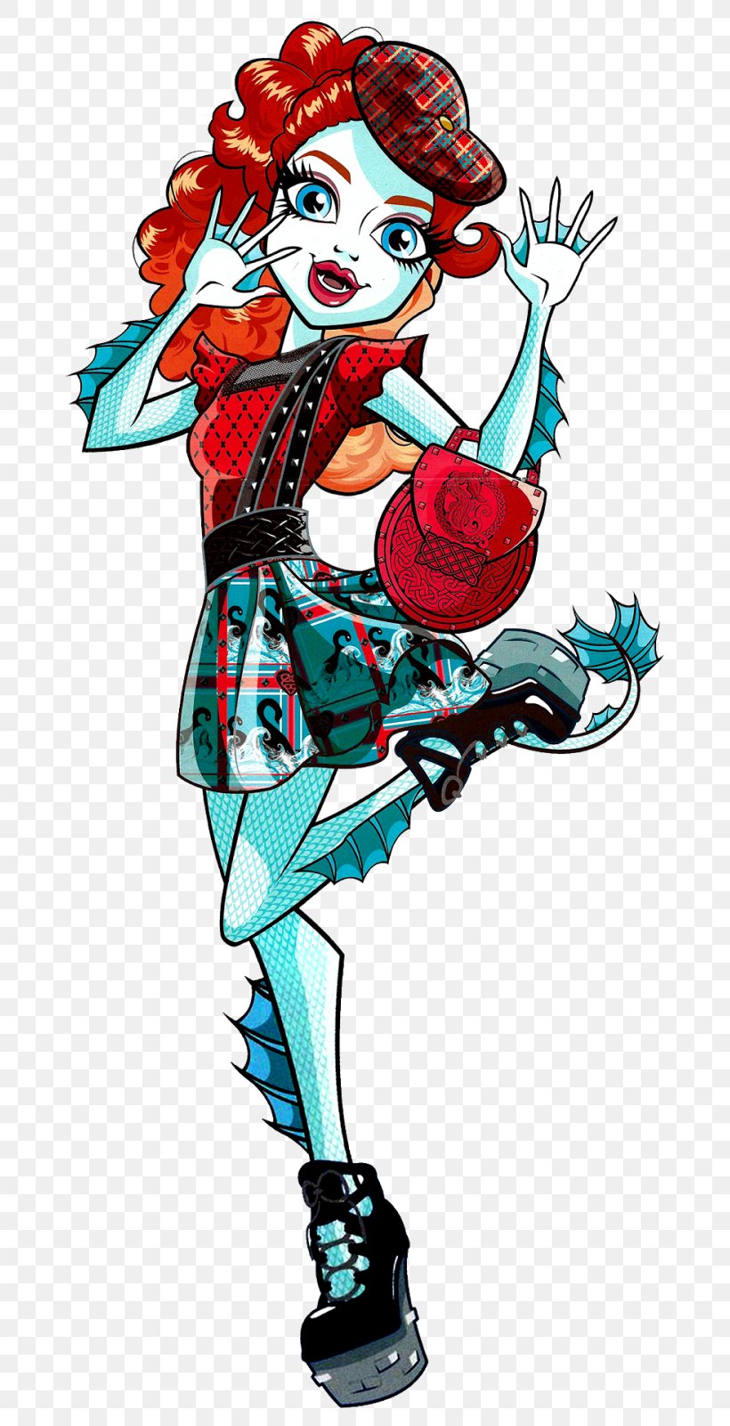 Monster High Loch Ness Doll Frankie Stein Mattel, PNG, 715x1600px, Monster High, Art, Costume Design, Doll, Ever After High Download Free