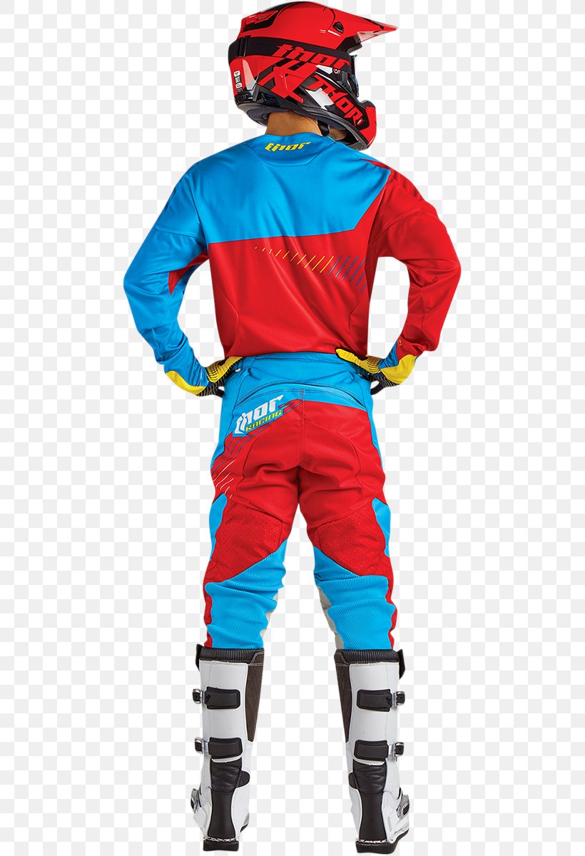 Motocross Fox Racing Clothing Pants Helmet, PNG, 475x1200px, Motocross, Blue, Clothing, Costume, Electric Blue Download Free