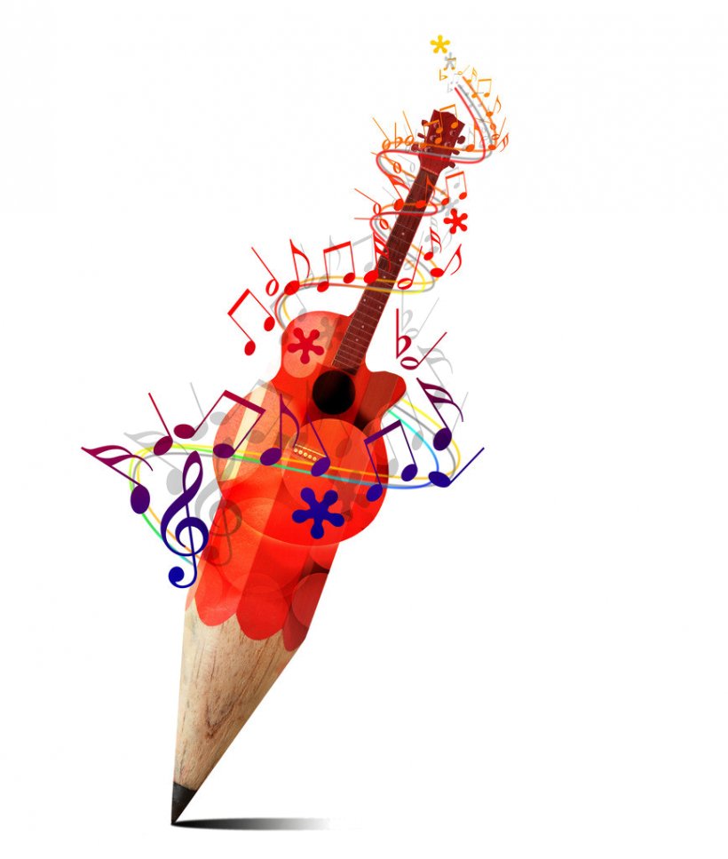 Drawing Pencil Musical Note Sketch, PNG, 868x1024px, Watercolor, Cartoon, Flower, Frame, Heart Download Free