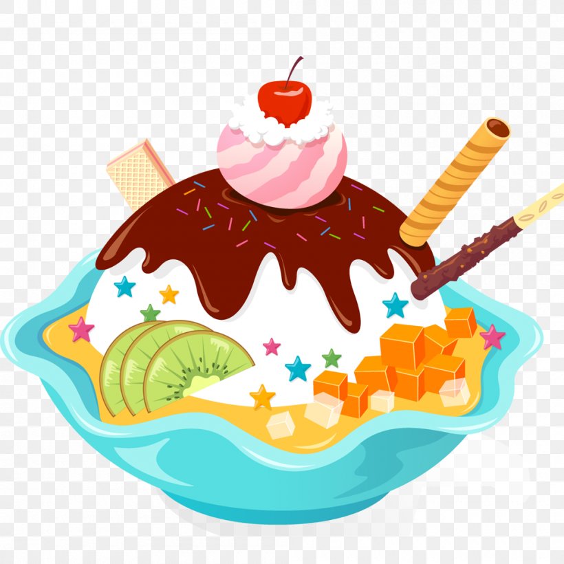 Ice Cream Cone Cartoon, PNG, 1000x1000px, Ice Cream, Cake, Cartoon, Cream, Cuisine Download Free