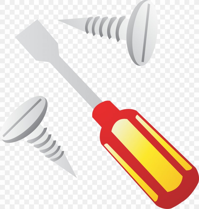 Screwdriver Vecteur Computer File, PNG, 1054x1105px, Screwdriver, Brand, Gratis, Resource, Technology Download Free