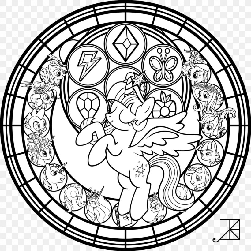 Kingdom Hearts II Colouring Pages Coloring Book Stained Glass Kingdom Hearts HD 2.5 Remix, PNG, 1024x1024px, Watercolor, Cartoon, Flower, Frame, Heart Download Free