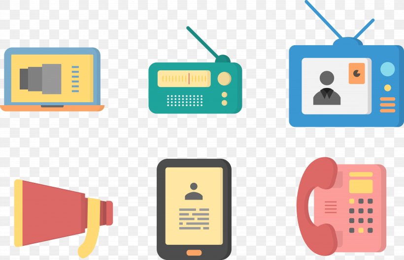 Radio Download Icon, PNG, 4812x3110px, Radio, Area, Communication, Electronics Accessory, Flat Design Download Free