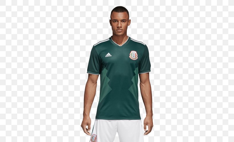 2018 World Cup Mexico National Football Team T-shirt Adidas Jersey, PNG, 500x500px, 2018 World Cup, Adidas, Adidas Outlet, Clothing, Football Download Free