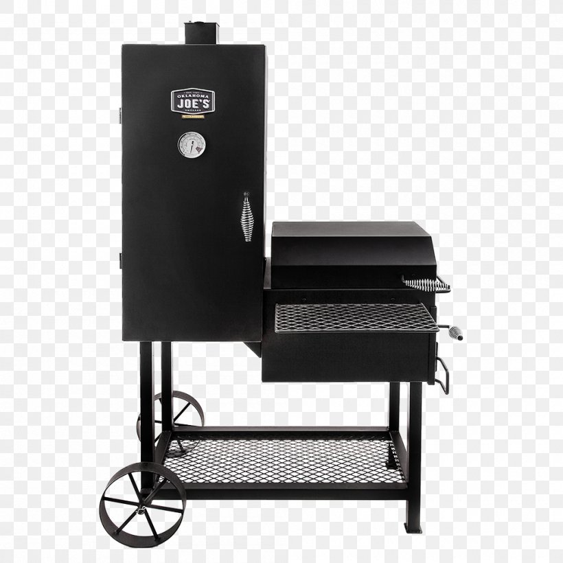Barbecue BBQ Smoker Smoking Oklahoma Joe's Ribs, PNG, 1000x1000px, Barbecue, Bbq Smoker, Charbroil, Chef, Cooking Download Free